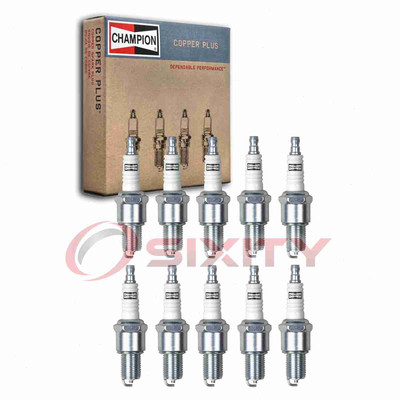 10 pc Champion Copper Plus 415 Spark Plugs for WR7DTC WR7DSR WR7DS WR7DC md