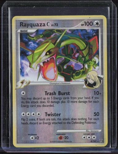 2009 Pokemon Supreme Victors #8 Rayquaza C Lv. 73
