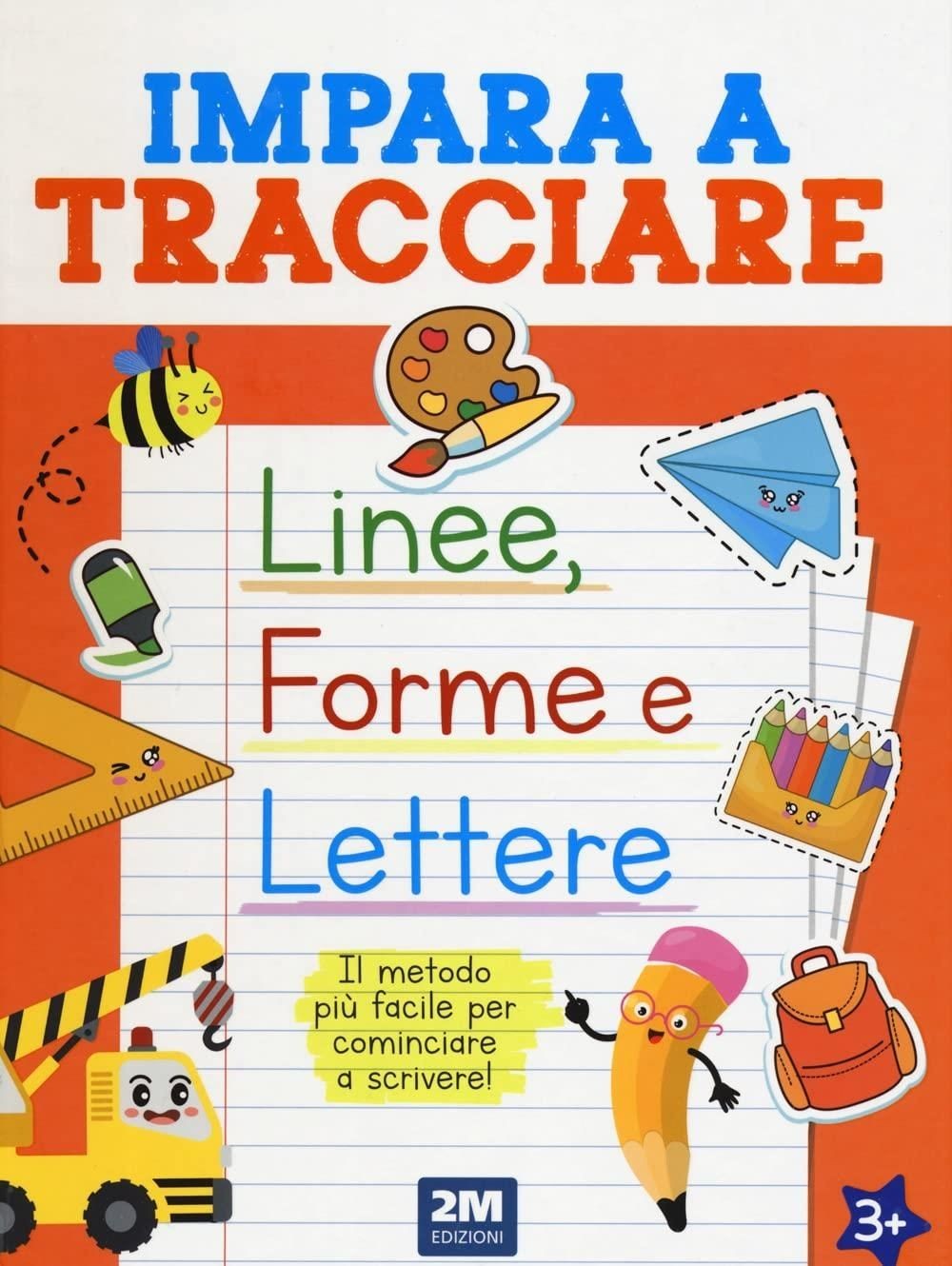 Libri Impara A Tracciare Linee, Forme E Lettere. Ediz. Illustrata - Immagine 2