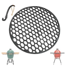 18 3/16" Cooking Grates for Large Big Green Egg, Kamado Charcoal, Vision VGKS...