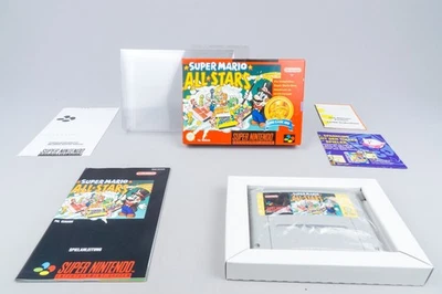 Super Nintendo *Super Mario All-Stars* SNES OVP CIB 4M-NOE Super Classic neuwert - Bild 1 von 4