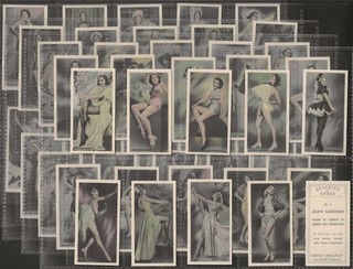 PHILLIPS FULL SET BEAUTIES OF TODAY (1938 50 CARDS) EXCELLENT