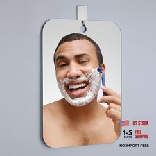 Shower Mirror for Shaving, 1 Pcs 9.69x7.91 in Shaving Mirror Holder NO