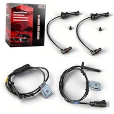 PCS Front and Rear ABS Wheel Speed Sensor Compatible with Chevy 520811372 4
