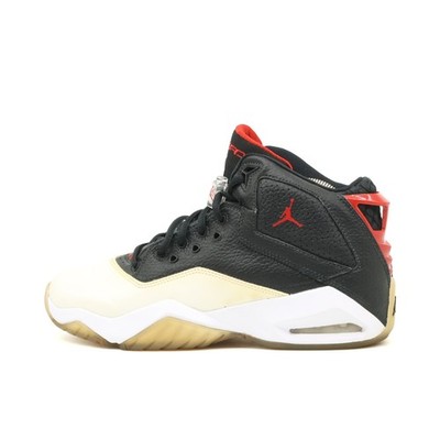 Nike Damen Jumpman Team II Sneaker Schwarz/Creme/Rot Jordan Basketball EU 40