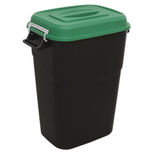 Image of Sealey Durable Refuse Storage Bin Suitable For Outdoor Use 95 Litres Green BM95G