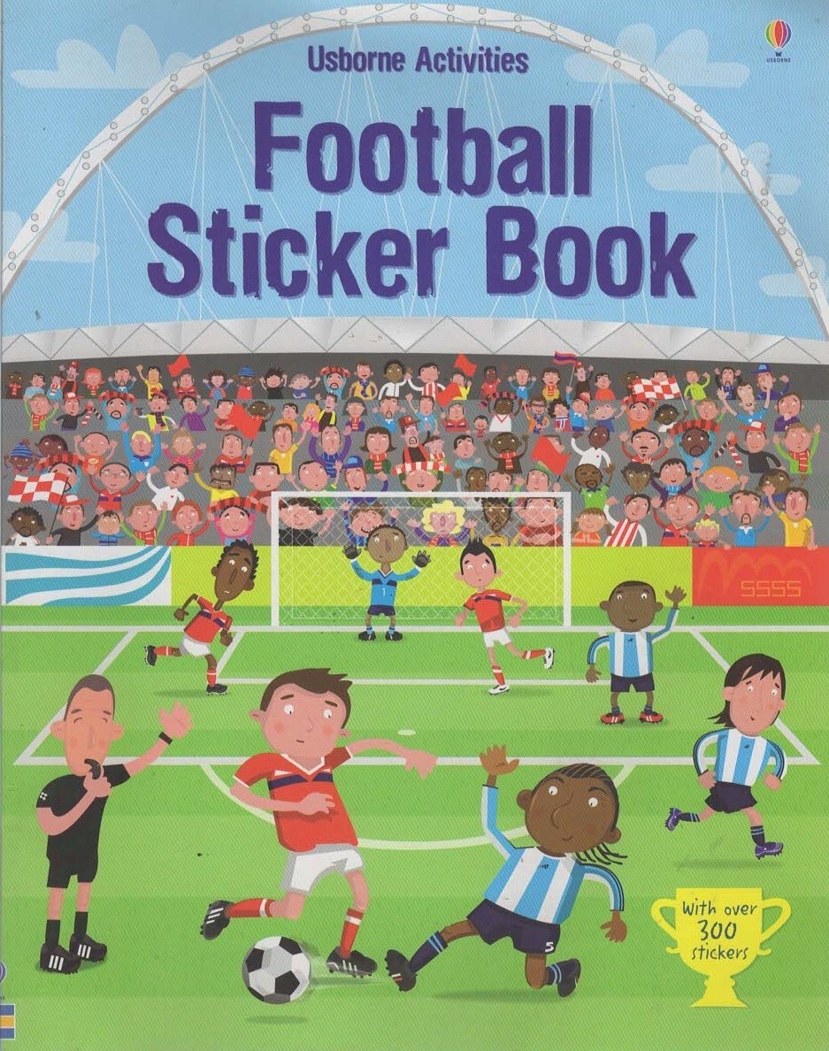 Football Sticker Book - Usborne Activities - Usborne - Good - Paperback