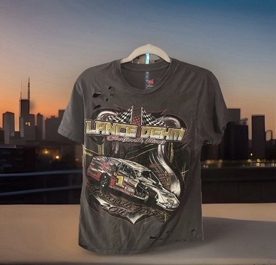 LANCE DEHM 2016 Farewell-Tour Chatsworth, Ill MotorSports Graphic T-Shirt (S) 