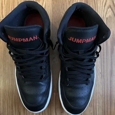 Nike Mens Air Jordan Access Shoes Black / Red Jumpman Size 11 EXCELLENT