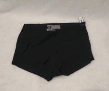 Victoria's Secret PINK No-Show BOYSHORT Panty Black L NWT