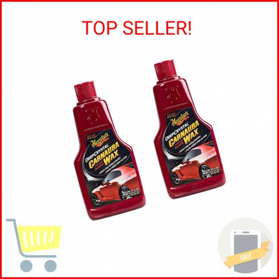 #ad Meguiars A2216 16 oz. Deep Crystal System Carnauba Liquid Wax 2 Pack $38.43
