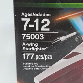 LEGO 2013 STAR WARS A-WING STARFIGHTER # 75003 177 PIECE SET NEW SEALED IN BOX