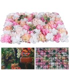 12pcs Artificial Flower Wall Panels Floral Decor Prop Wedding Party Venue Decor