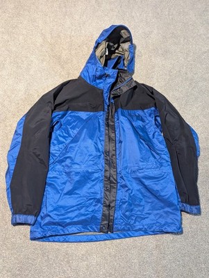 Vintage Montbell Jacket Womens Medium Blue Ski Shell Lands End
