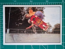 1987 JEFF PHILLIPS OVERALL SKATE STAMP STICKER CARD ROOKIE OG Sims Breakout #57