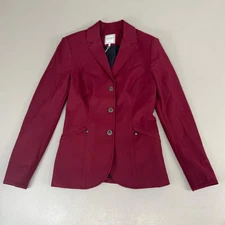 SAMSHIELD Louiselle Equestrian Riding Jacket Women's Sz US 6, UK 8, FR 36 Raspbe