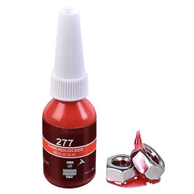 Loctite 277 Red High Strength Threadlocker For Permanent Locking 10ml Pack