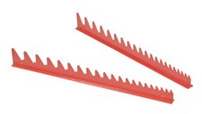 Ernst 6012 Wrench Rail Organizer Red Holds 20 Wrenches Tool Storage New