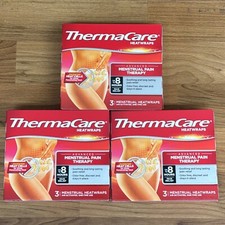 ThermaCare 8 Hour Menstrual 3ct Old Stock 3 pack 