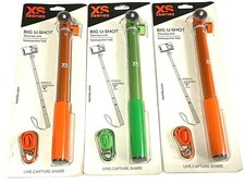  163 Set of 3 Xsories Big U-Shot Telescoping Poles for Cameras, GoPro NWT 37"