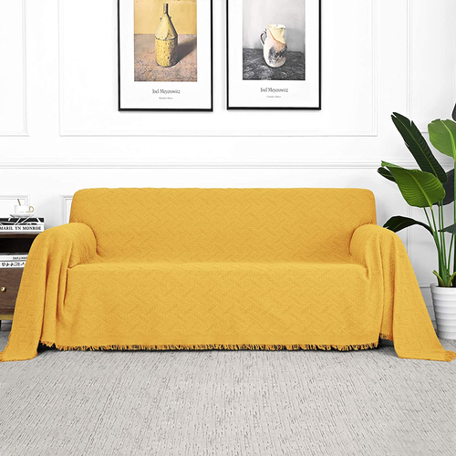 Sofa Covers, Couch Cover for 2 Cushion Couch, Geometrical Sectional Couch Covers