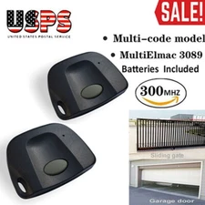 4120 Linear Multicode 1 Button Garage Remote Transmitter MCS412001 300Mhz 3089