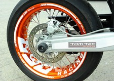 Aufkleber Felgenaufkleber "690" für KTM SMC/SMC-R 690 LC4 660 640625 Supermoto