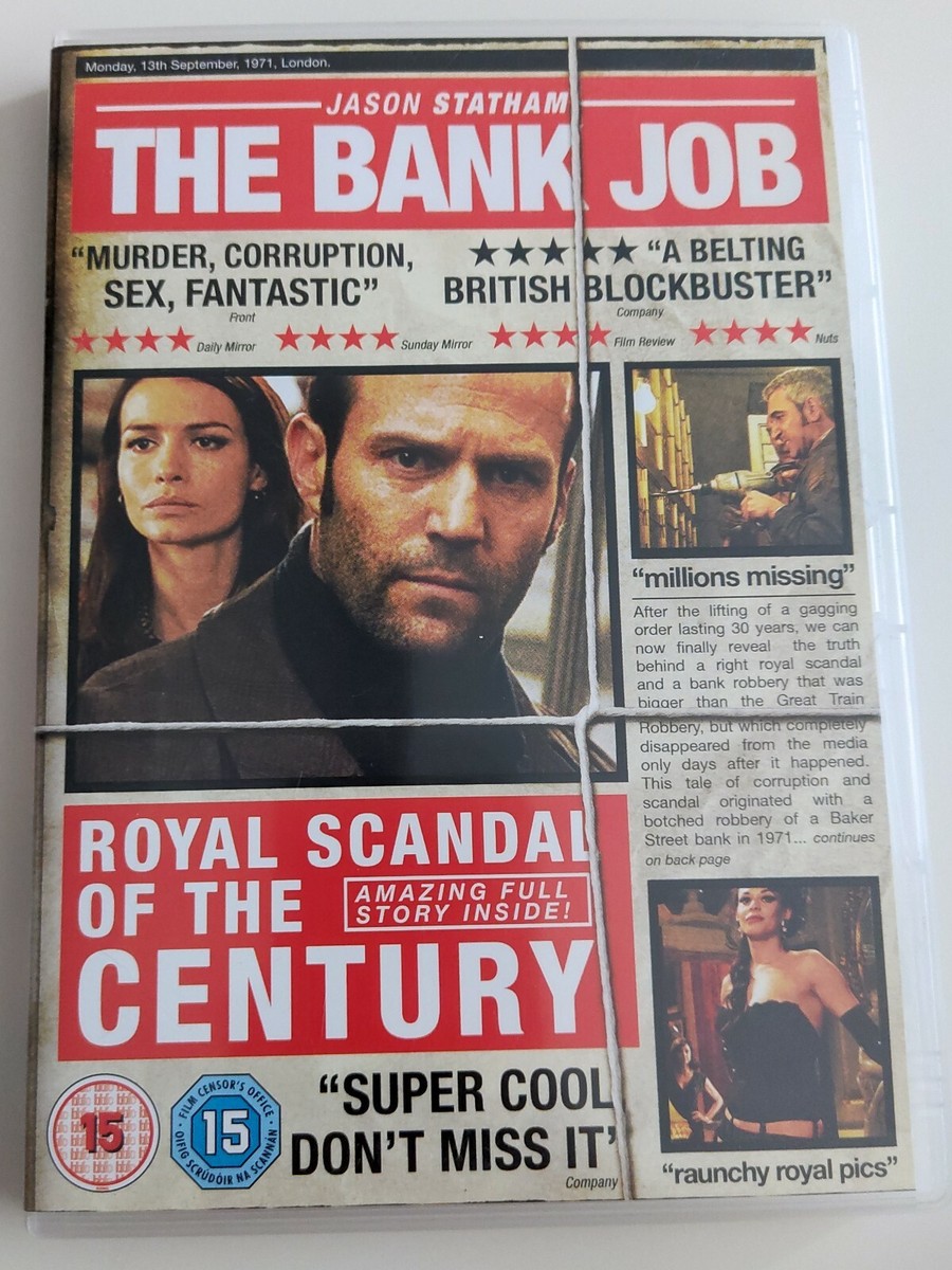 The Bank Job DVD UK version R2 - Jason Statham | eBay