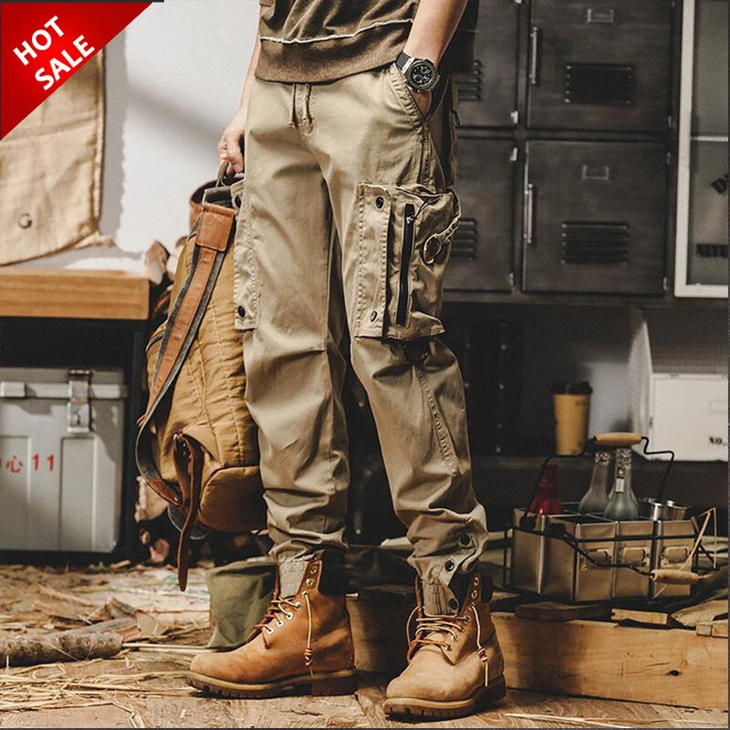 Men Military Pants Men Army Trousers Many Pockets Pants Men Casual Cargo  Pants | eBay