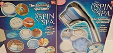 Brand New Spin Spa Body Brush With 5 Attachments Spin Spa Brush "AS SEEN ON TV"