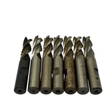 Lot of 7 End Mills 4 Flutes 1/2" OSG and Y.G-1 Tool Company