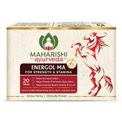 Maharishi Ayurveda Energol-Ma Tablets (20tab) FREE DELIVERY