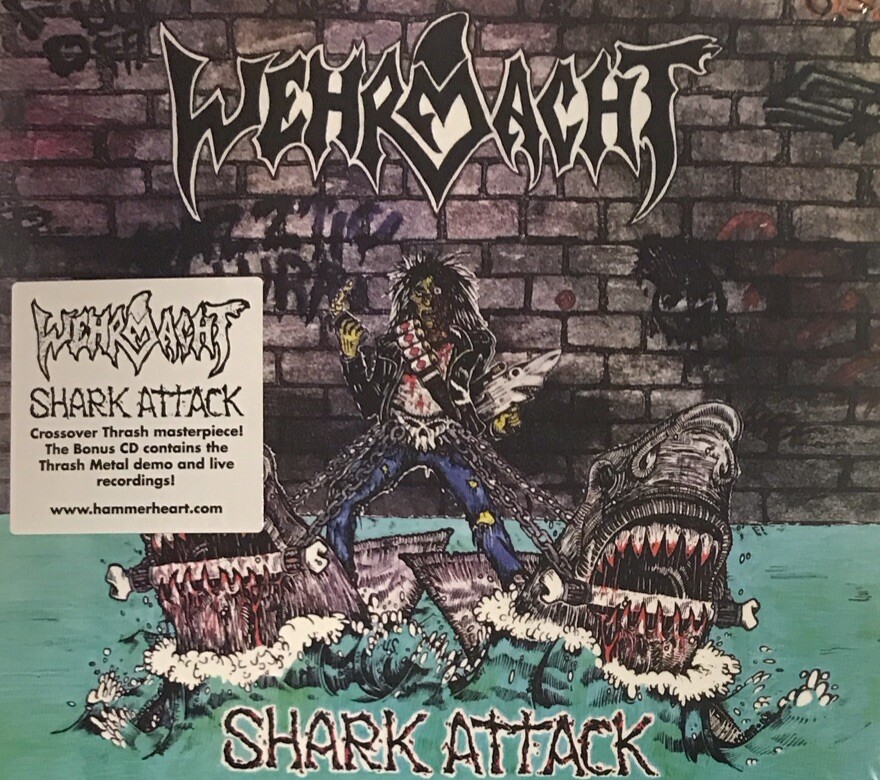 Wehrmacht - Shark Attack CD 2022 Hammerheart HHR 2021-01 [2 Disc