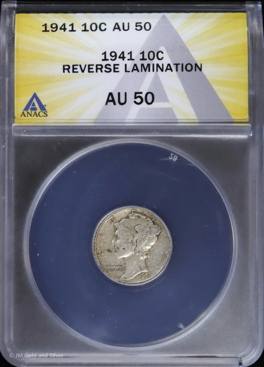 AU 50 Graded Mercury Dimes (1916-1945) for sale | eBay