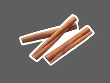 Cinnamon Sticks Sticker Spice Waterproof