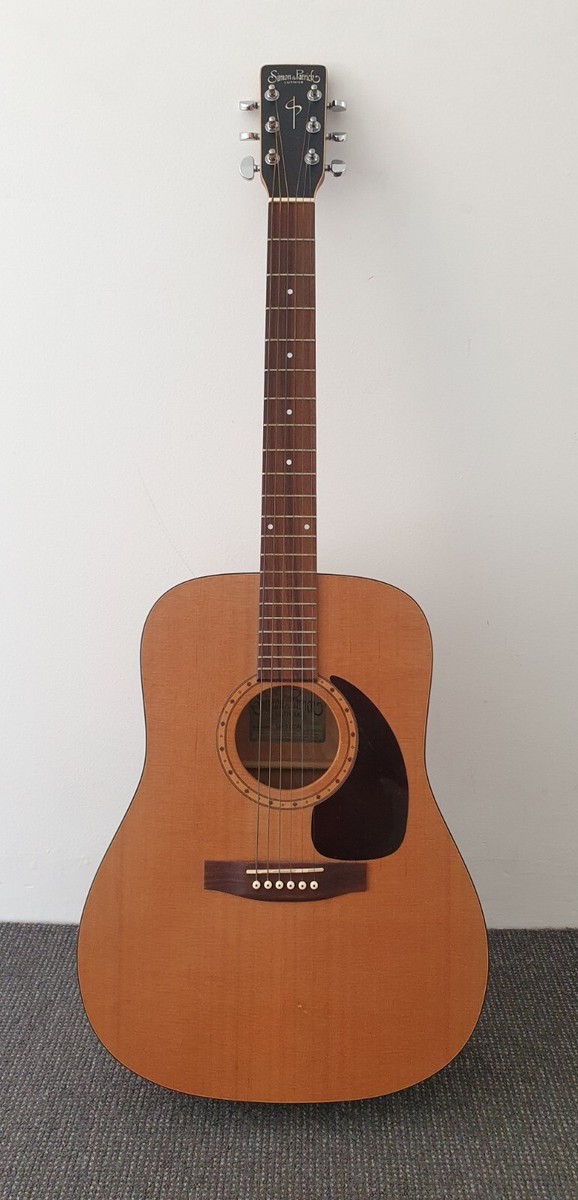 🔶️VINTAGE ACOUSTIC GUITAR S&P SIMON & PATRICK LUTHIER 6 CEDAR