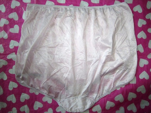 1 Vintage SEARS SATIN NYLON VERY IMPRESSIVE SHEER BRIEF SILKY PANTY 10 11 3-4 XL - Picture 9 of 9