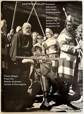 Robert Freitag WILHELM TELL original Internationale Pressemappe 60er