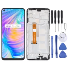 TFT LCD Digitizer Touch Screen Full Assembly Frame For OPPO Realme Q2 RMX2117