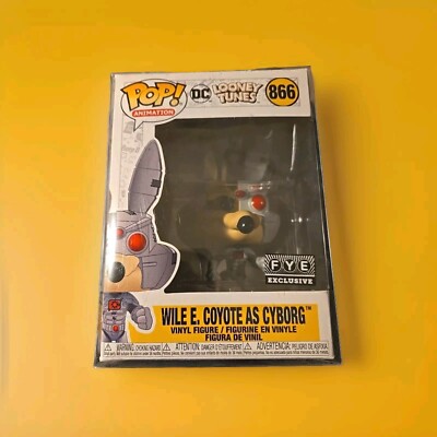  Wile E coyote As Cyborg #866,D.C. LooneyTunes F.Y.E. Exclusive.W/Hard Protector