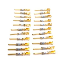 Lot of 22 TE Connectivity 1-66099-4 Connector Pin, Male, 16-18AWG, Crimp