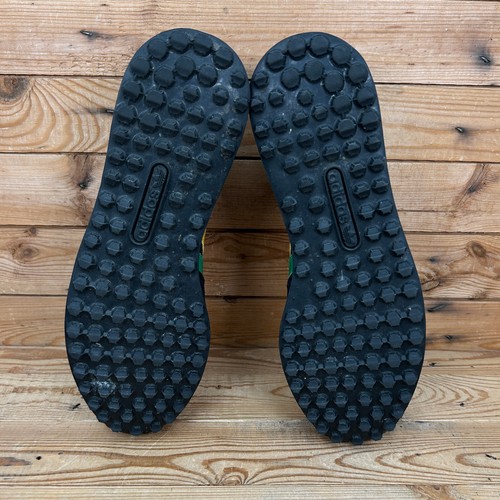 Scarpe Adidas Uomo UK 10 LA Trainer Giamaica Rasta Bob Marley 3 Little Birds Ajax - Foto 7 di 13