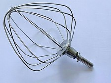 KENWOOD CHEF STAINLESS STEEL WHISK 6 WIRE A701A A901 KM200 KM300 KM400 +CIRCLIP 
