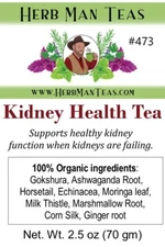 KIDNEY HEALTH TEA- Improves function & used for kidney failure cases clinically