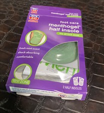 Rite Aid foot care menthologel half insole 2 insole , fits all sizes
