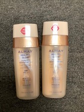 2 Almay Healthy Glow Makeup  Gradual Self Tan SPF20  100 Light