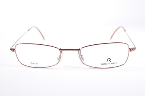 Rodenstock R 4545 JV119 Bronze Rectangular Full Rim vintage Women’s new glasses - Picture 3 of 4