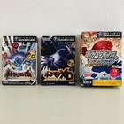 GameCube Pokemon BOX, XD, Colosseum set of 3 GBA Cable Japan GC
