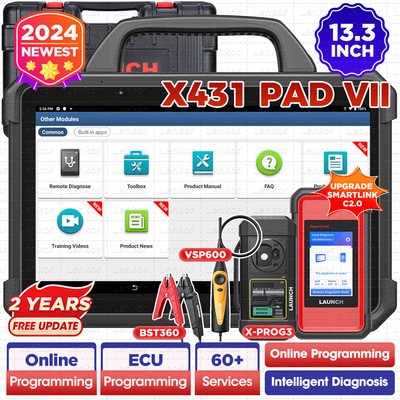 LAUNCH X431 PAD VII ELITE PAD 7 PRO Diagnostic Scanner Key Programming Coding