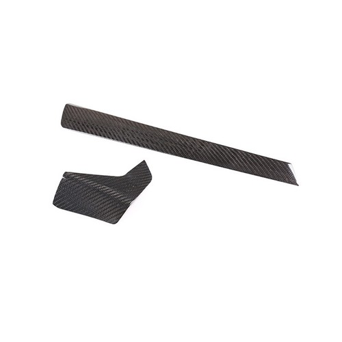 2X Real Carbon Fiber Interior Dashboard Trim Cover For G20 340i 330i